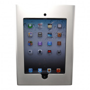 we-ipd2-slv- silver ipad 2 enclosure mounts on 2 gang electrical box