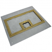 U-Access Cover - FL-600P Cover - 1/4&quot; Brass Flange