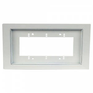 wb-r3g- recessed 3 gang mounting plate