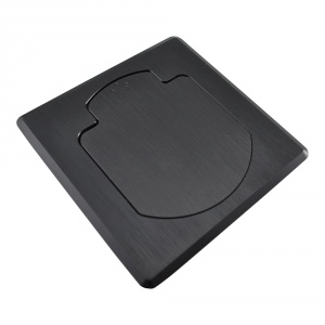 t3-pc1d-sqblk- 3.5&quot; square black table box with 1 hdmi / 1 hd-15 male / 1- 3.5mm st. audio / 1 data / 1 ac outlet