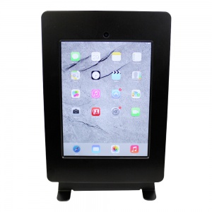 tm-ipdnb-tr-blk- ipad table top mnt, no button, tilt/rotate