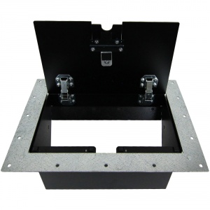 tb-4g- cable exit door with lift latches - 4 gang 