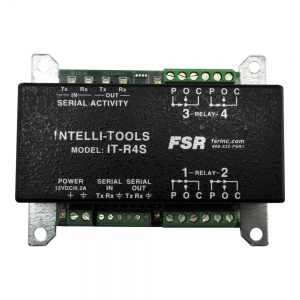 it-r4s- 4 relay module w/ serial control