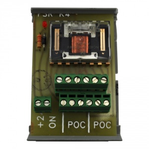k-4- one 4pdt relay, 5 amp contacts