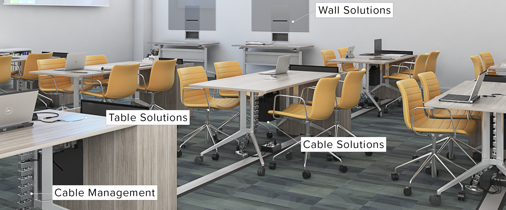 Classroom-Solutions-1620x675 6 Points to Consider When Designing Group Work/Collaboration Spaces in K-12 - FSR, Inc. - AV Connectivity Solutions