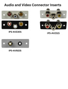 audio_and_video_connector_inserts IPS & SS - Plates & Connectors