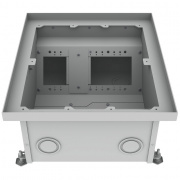flh20-1-b- back box w/ configurable internal brackets for carpet cover