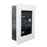 we-fmipmini- ipad mini enclosure mounts on 2 gang electrical box - white