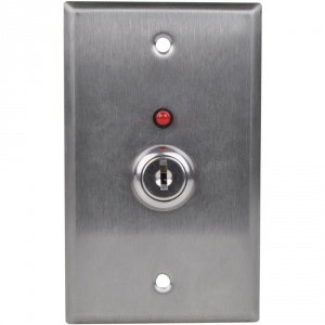 rsp-1gpb- 1 gang, push button wall plate for the sp power sequencers