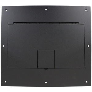 fl-600p-blk-c- hinged door in black sandtex