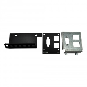 t3u-2-l2shd- t3u-2 left insert with 2 holes for snap-in connectors and hd-15