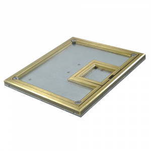 FL-710 Cover - 1/4&quot; Brass Flange