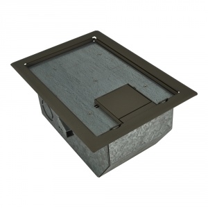 rfl-dav-cly- rfl-av 2 gang box with clay trim