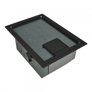 rfl-av-d-gry- rfl-av 2 gang box with gray trim