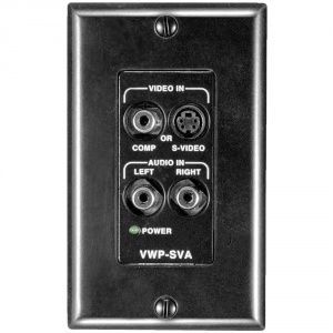 vwp-sva-blk- composite s-video and audio interface - black