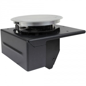 t3-ac2-alm- aluminum table box with 2 data / 2 ac outlets