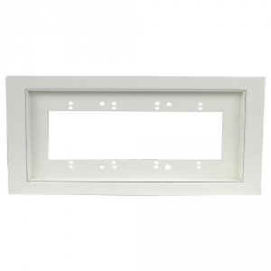 wb-r4g- recessed 4 gang mounting plate