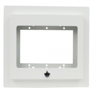 wb-pr3g- recessed 3 gang mounting plate w/ plastic cover