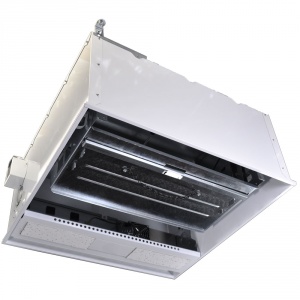 cb-224- 2&#039;x2&#039; ceiling box w/ 4 1ru mounts and 6 ac outlets