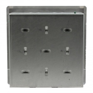 pwb-200-wht- project wall box w/ 6 ips and 2 ac / gang, standard wall