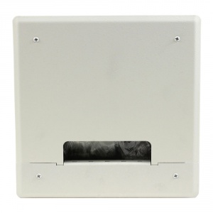 pwb-200-wht- project wall box w/ 6 ips and 2 ac / gang, standard wall - white