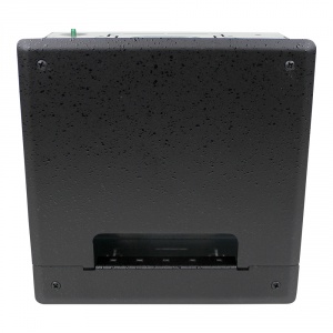 pwb-200-blk- project wall box w/ 6 ips and 2 ac / gang, standard wall - black