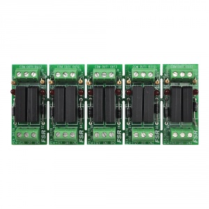 k-10d- break-away 5 sets of 2 relays for up/dn, open/close