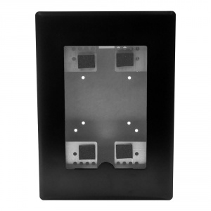 we-fmipadmininb-blk- ipad mini flush mount no button w/ back box and cover - black