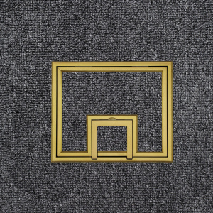 FL-500P Cover With 1/4" Brass Carpet Flange