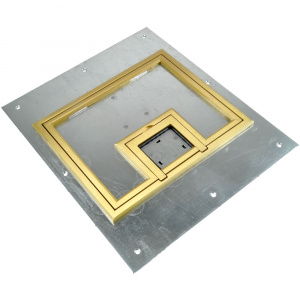 FL-500P Cover With 1/4" Brass Carpet Flange