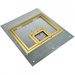 fl-500p-bsq-c- 1/4" square brass flange