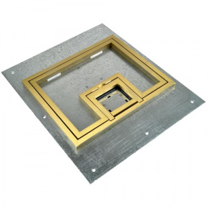FL-500P Cover With 1/2" Brass Carpet Flange