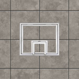 FL-500P Cover With 1/4" Aluminum Carpet Flange