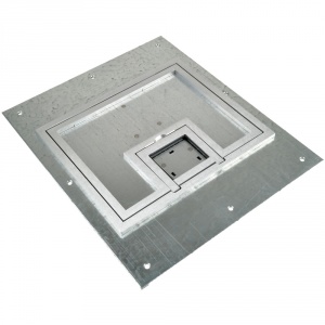 fl-500p-ssq-c- 1/4" square aluminum flange