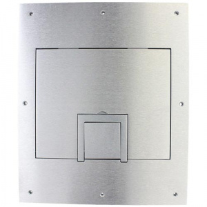 FL-500P Solid Cover w/ Cable Exit (No Trim) - Aluminum