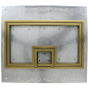 FL-600P Cover With 1/2&quot; Brass Carpet Flange