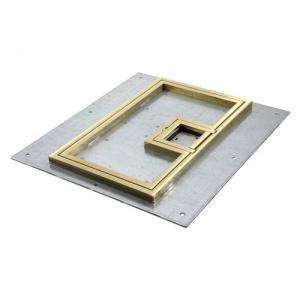 FL-600P Cover With 1/2" Brass Carpet Flange