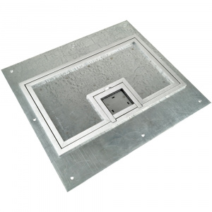 fl-600p-ssq-c- 1/4" square aluminum flange