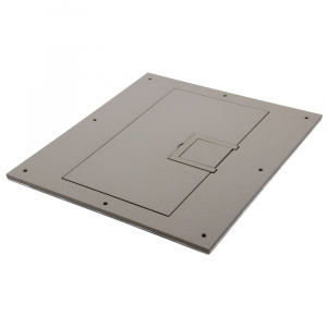fl-600p-sld-cly-c- solid cover w/ cable exit- clay