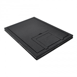 fl-200-sld-blk-c- 1/4" solid black tile cover