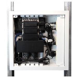 large wall box with mounting hardware