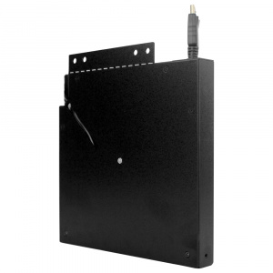 Low Profile DisplayPort to DisplayPort Cable Retractor - Black