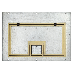 FL-400 Cover With 1/4&quot; Square Brass Flange  (Lift off door)