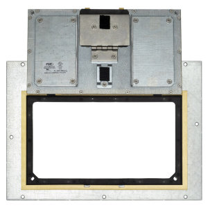 FL-400 Cover With 1/4&quot; Square Brass Flange  (Lift off door)