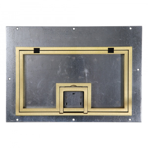 FL-400 Cover With 1/2" Brass Squared Flange  (Lift off door)