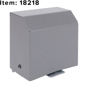Wall Feed Box High Profile - Aluminum (For New or Old Construction)