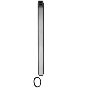 Stick 2 Gang 1 Power 1 Data (3 to 6 foot Plus) 15' Cord - Aluminum