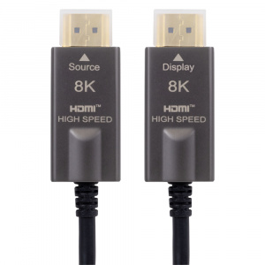 8K 48Gbps HDMI Male to HDMI Male Plenum - Black AOC 