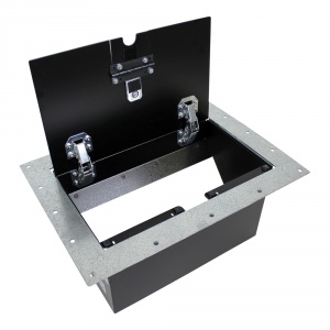 tb-5g- cable exit door with lift latches - 5 gang 
