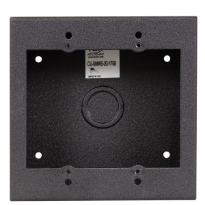 Surface Mount Gang Box -1.75 &quot; Deep - Black